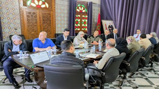 عامل برشيد يترأس اجتماع تتبع مشاريع التطهير السائل بمدينة برشيد