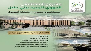 مشروع المستشفى الجهوي ببني ملال على مشارف الانتهاء: نقلة نوعية نحو تحسين الرعاية الصحية بالجهة