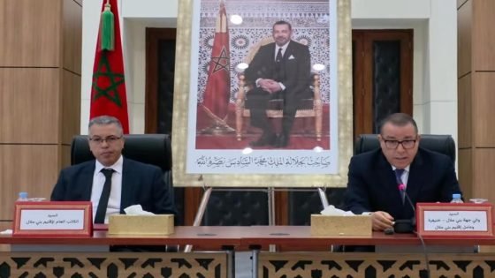 والي جهة بني ملال-خنيفرة محمد بنريباك يشرف على تعيين عبد العزيز بوعين كاتبا عاما جديدا لعمالة بني ملال