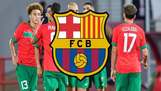 مهاجم مغربي يقترب من الانتقال إلى برشلونة