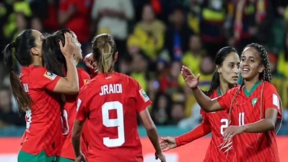 تحسن تصنيف المنتخب المغربي للسيدات في التصنيف العالمي للفيفا