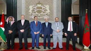 رئيس مجلس النواب يستقبل رئيس اللجنة الإدارية بمجلس النواب الأردني
