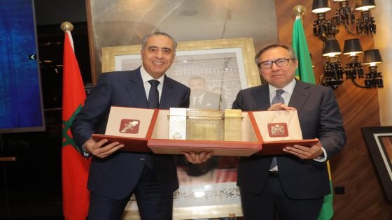 حموشي يستقبل ألكسندر كيدو لوبيز بارولا، سفير جمهورية البرازيل الاتحادية المعتمد بالمغرب
