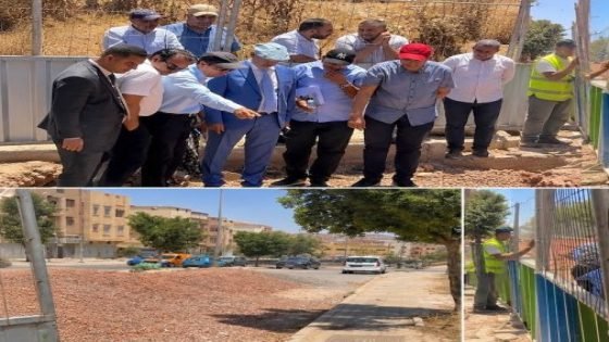 بعد طول الانتظار سنوات… عامل سطات يتفقد ورش شارع الجنرال الكتاني المتعثر ويساءل مسؤولي SRM بالمدبينة