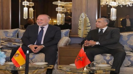 حموشي يستقبل اللواء لويس بالييز بنيرو، رئيس مفوضية الاستعلامات بالحرس المدني الإسباني