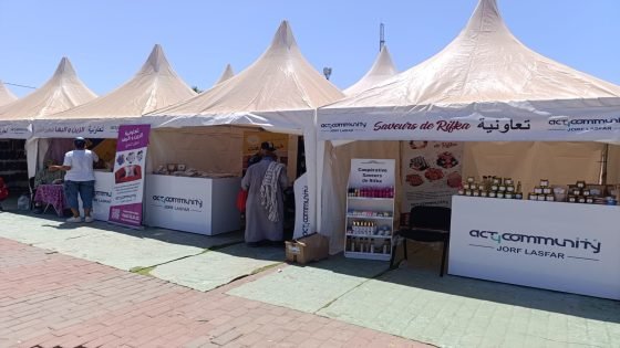 معرض التعاونيات المحلية بموسم مولاي عبد الله أمغار.. رواج اقتصادي وتضامني للمنتوجات المجالية