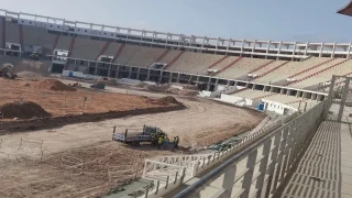 استمرار إعادة تأهيل ملعب أدرار بأكادير استعدادًا نهائيات كأس العالم 2030
