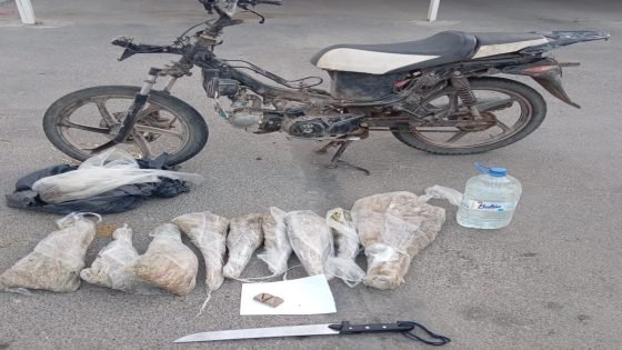 برشيد.. مروج مخدرات يسقط في قبضة الدرك وبحوزته الشيرا والكيف ومسكر ماء الحياة