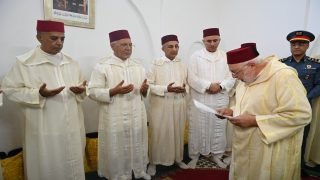 تسليم هبة ملكية كريمة لضريح الولى الصالح سيدي لغليمي بمدينة سطات