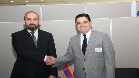 أرمينيا تدعم مبادرة الحكم الذاتي المغربية: «تفسح المجال للوحدة الترابية للمملكة»
