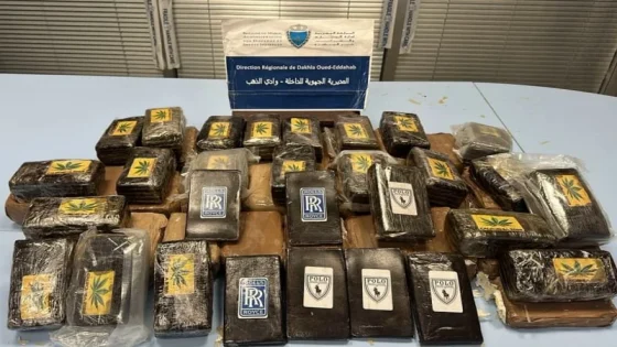 إحباط تهريب 300 كلغ من مخدر الشيرا بمعبر الكركرات