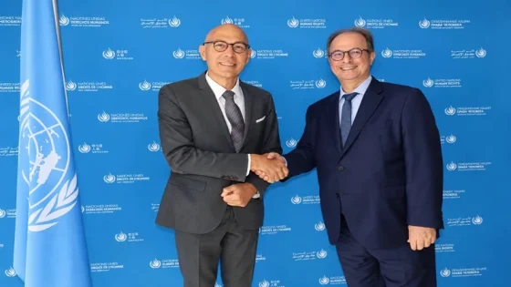 بلكوش يبحث مع فولكر تورك تعزيز التعاون في مجال حقوق الإنسان