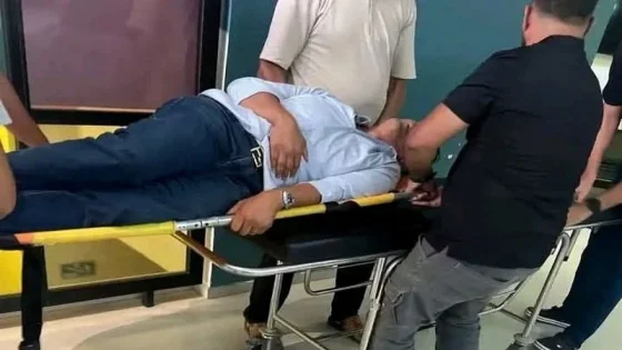 رئيس جماعة إيموزار كندر مصطفى لخصم يتلقى العلاج بعد تسمم مفاجئ