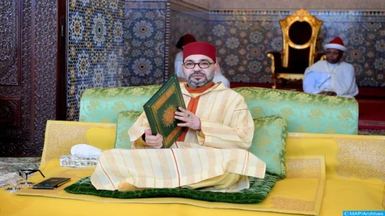 أمير المؤمنين يترأس بالرباط حفلا دينيا بمناسبة الذكرى 28 لوفاة جلالة المغفور له الملك الحسن الثاني