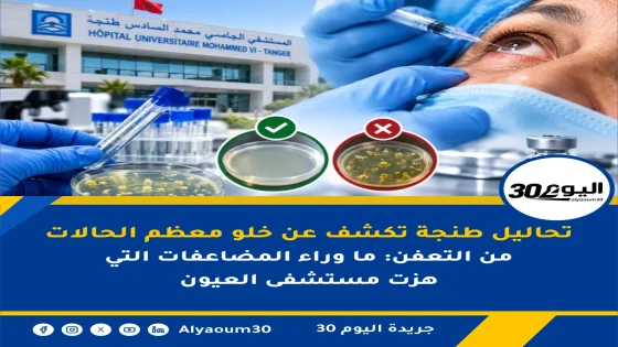 تحاليل طنجة تكشف عن خلو معظم الحالات من التعفن: ما وراء المضاعفات التي هزت مستشفى العيون