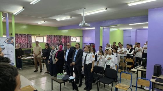انطلاق الأيام التحسيسية للوقاية من العنف بالوسط المدرسي من الثانوية الإعدادية الزرقطوني ببرشيد