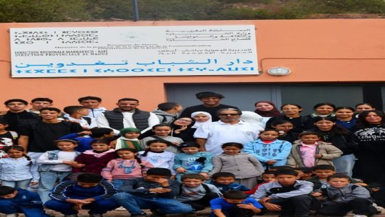 دار الشباب المتنقلة «دار الشباب معنا» بتغدوين. مبادرة شبابية لتقريب الأنشطة التربوية من أطفال المنطقة تغدوين
