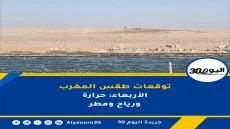 توقعات طقس المغرب الأربعاء: حرارة ورياح ومطر