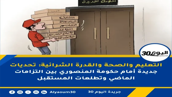 التعليم والصحة والقدرة الشرائية: تحديات جديدة أمام حكومة المنصوري بين التزامات الماضي وتطلعات المستقبل