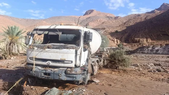 سيول مفاجئة تدمّر سوس ماسة: خسائر مادية بليغة على الطرق والبنية التحتية